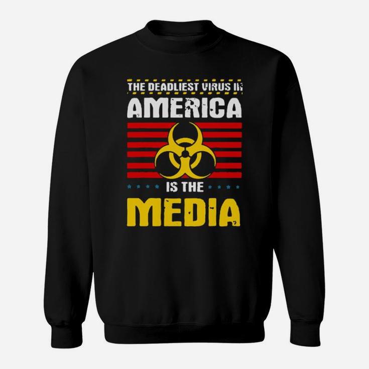 American Is A Media Sweatshirt
