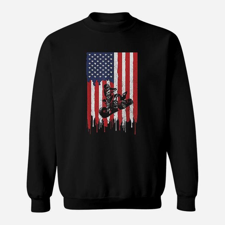 American Usa Flag Sweatshirt