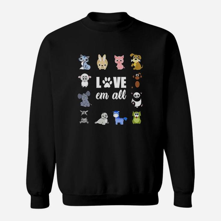 Animal Lover Cat Dog Love Sweatshirt