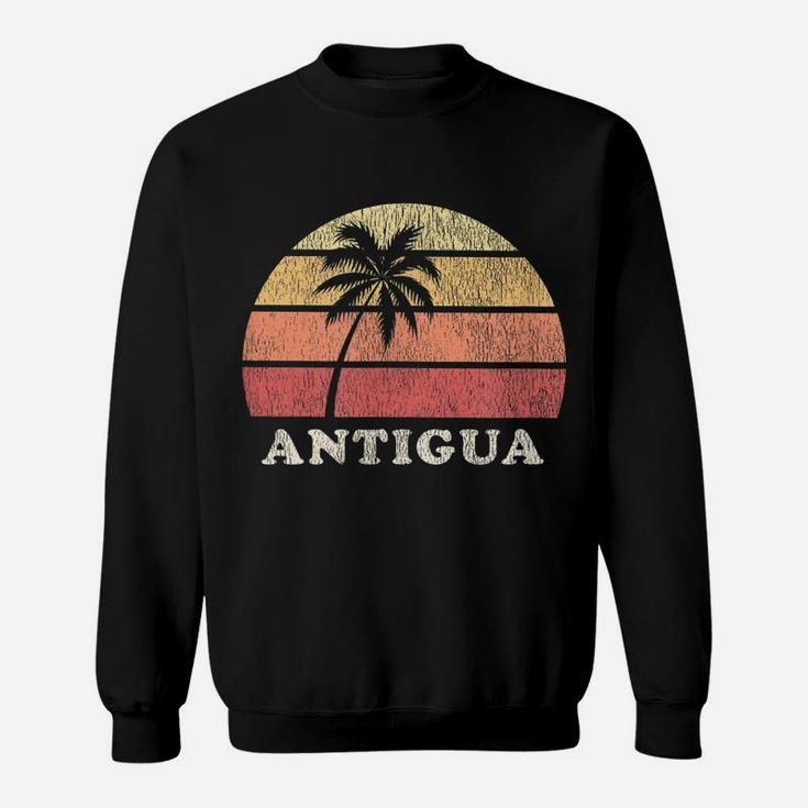 Antigua And Barbuda Vintage 70S Retro Throwback Design Sweatshirt