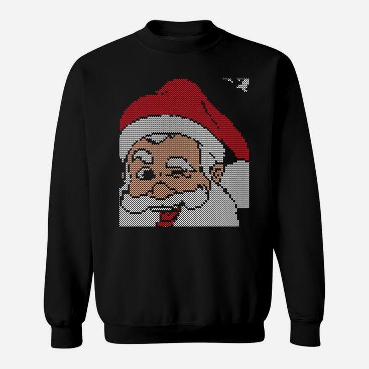Ask Your Mom If I'm Real Funny Santa Christmas Xmas Lover Sweatshirt Sweatshirt
