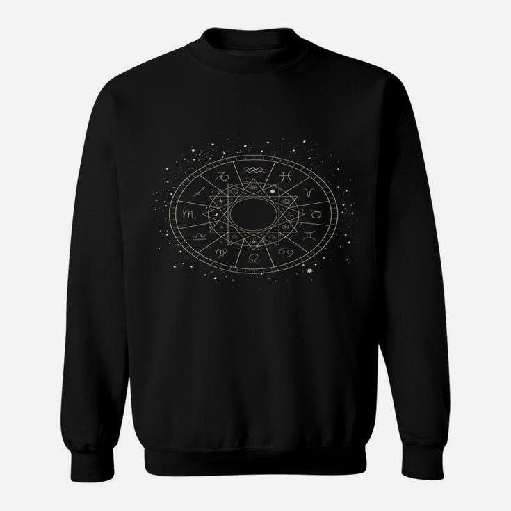 Astrological Zodiac Sign Birth Chart Sweatshirt