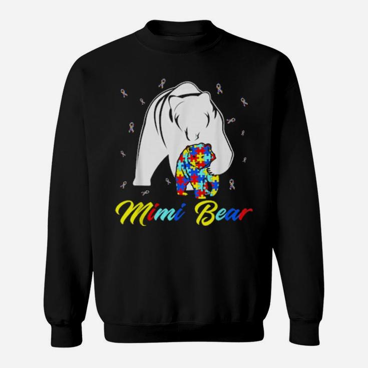 Autistic Mimi Bear Autism Awareness Family Shirt Sweatshirt