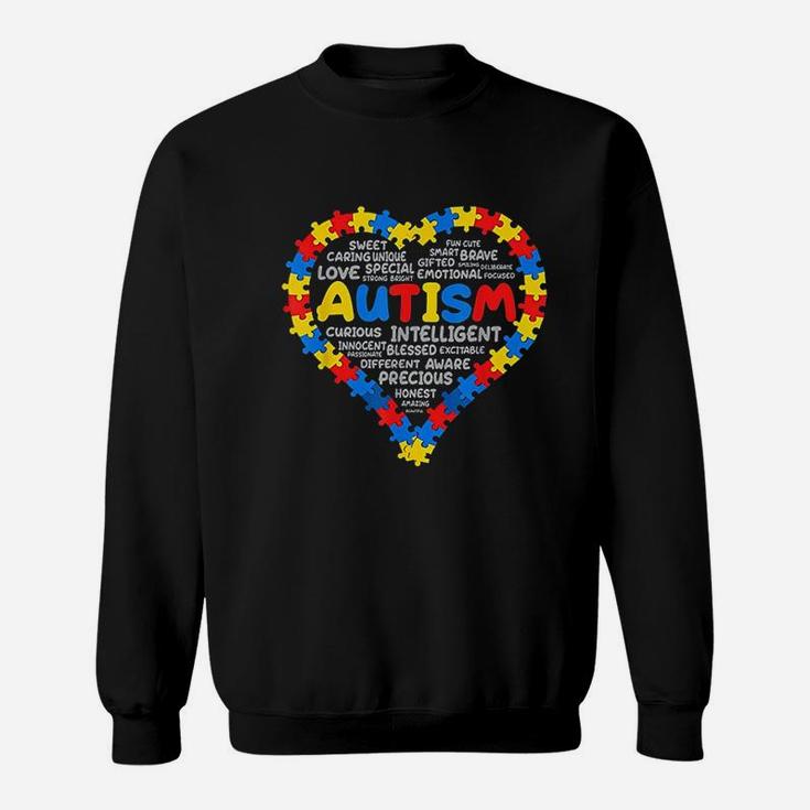 Awareness Heart Sweatshirt