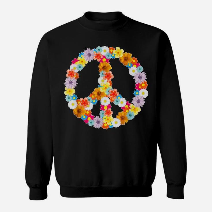 Awesome Flower Power I Peace Sign I Hippie I Awesome Peace Sweatshirt