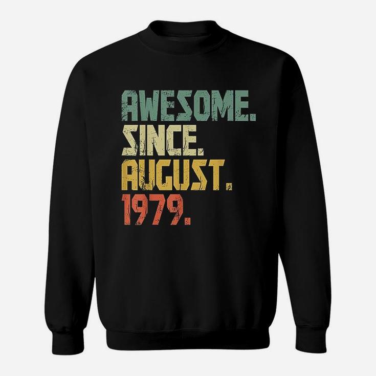 Awesome Since August 1979 42 Years Old Birthday Sweatshirt