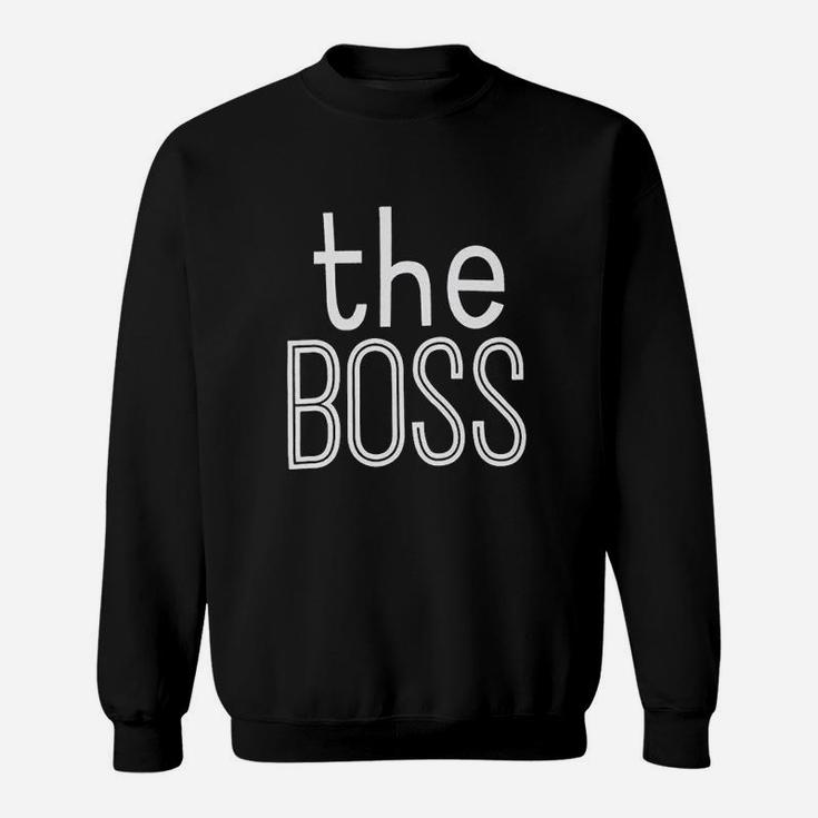 Baby Boys Girls The Boss Sweatshirt