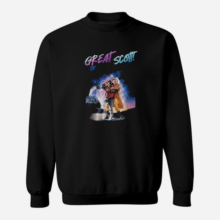 Back To The Future Great Scott Poster Sweatshirt