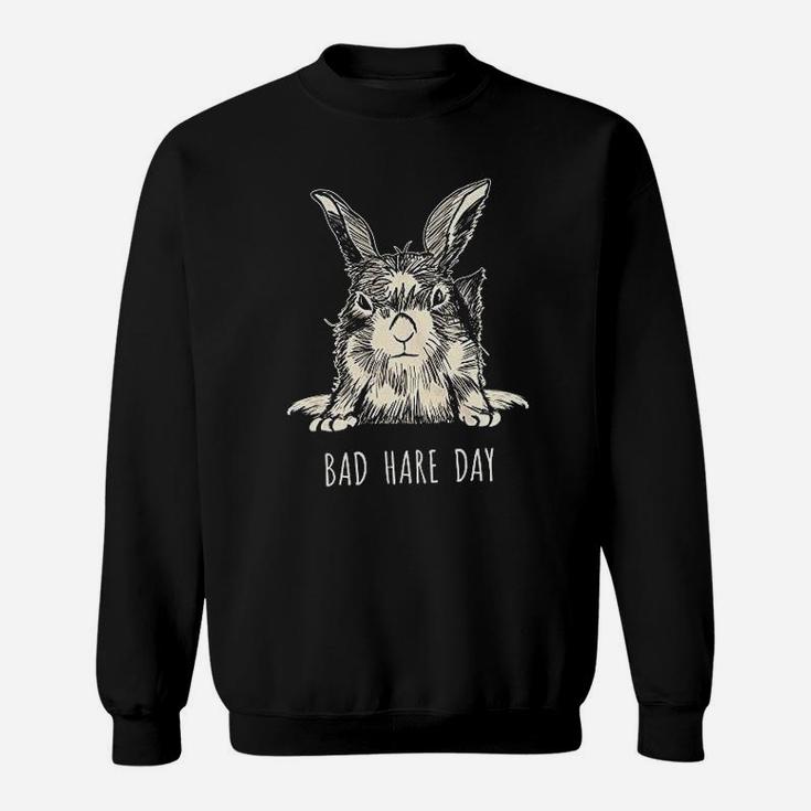 Bad Hare Day Easter Bunny Sweatshirt