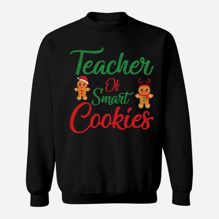Baker Xmas Teacher Cute Gingerbread Cookies Sweatshirt