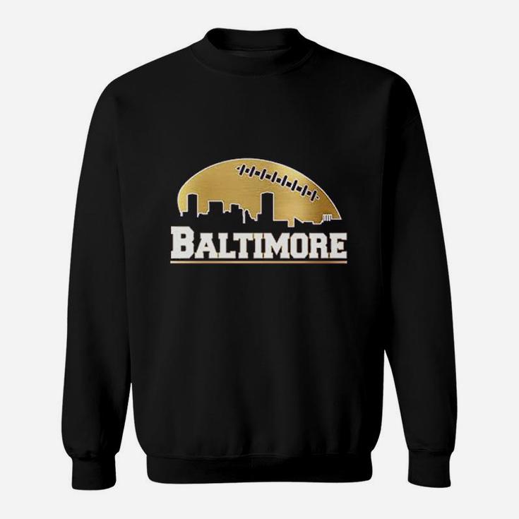 Baltimore Football City Skyline Sweatshirt