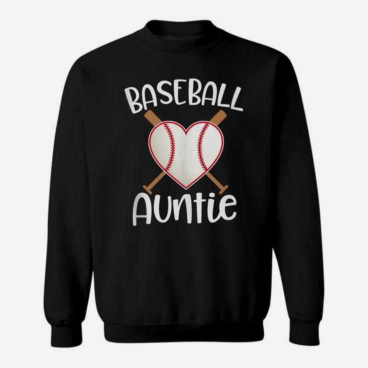 Baseball Auntie Womens Nephews Baseball Game Day Gift Sweatshirt