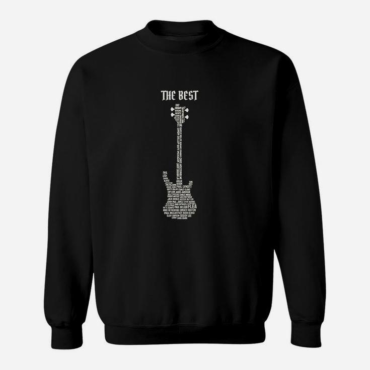 Bass Player Legend Bassist Guitar Electric Sweatshirt