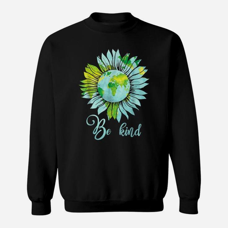 Be Kind Daisy Earth Hippie Shirt Flower Child Tee Sweatshirt