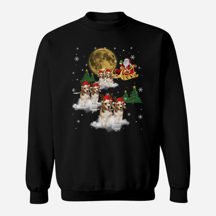 Beagle Christmas Funny Beagle Lover Gifts Xmas Pajamas Idea Sweatshirt Sweatshirt