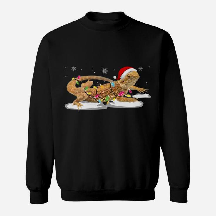 Bearded Dragon Funny Christmas Ornament Gift Ugly Sweatshirt Sweatshirt