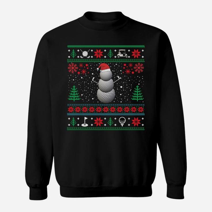 Best For Golf Lover Golf Ugly Christmas Sweaters Sweatshirt Sweatshirt