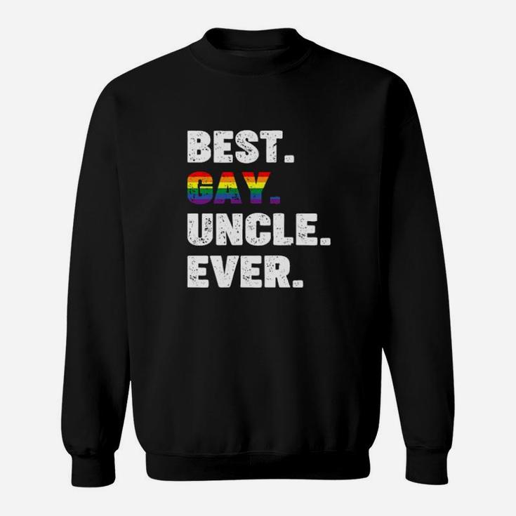Best Gay Uncle Ever Lgbt Pride Sweatshirt