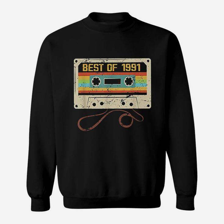 Best Of 1991 Retro Cassette Tape Vintage Sweatshirt