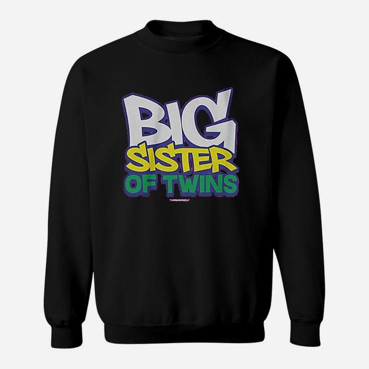 Big Sister Of Twins Sweatshirt