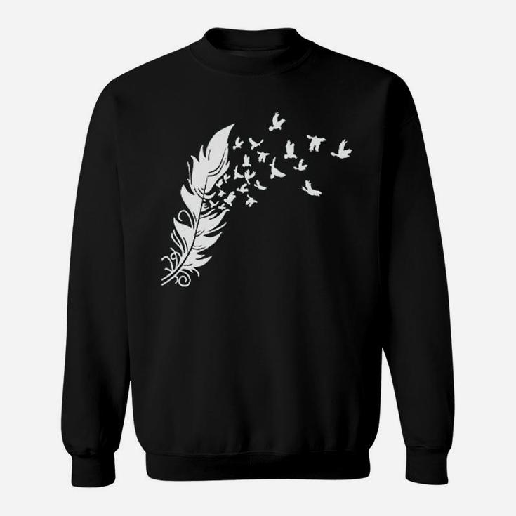 Bird Feather Sweatshirt