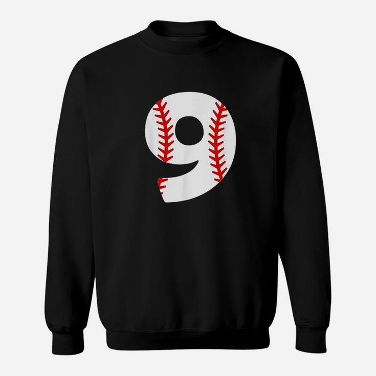 Birthday 9Th Baseball Sweatshirt