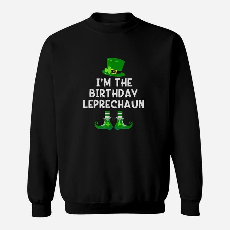 Birthday Leprechaun Funny St Patrick Day Bday Sweatshirt