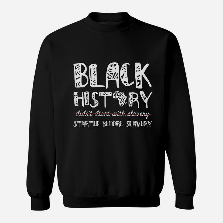 Black History Month Afro African American Pride Black People Sweatshirt