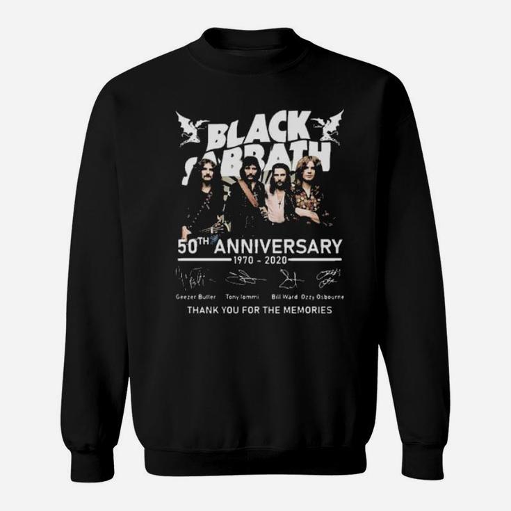 Black Is Anniversary Of 50 Years Sweatshirt