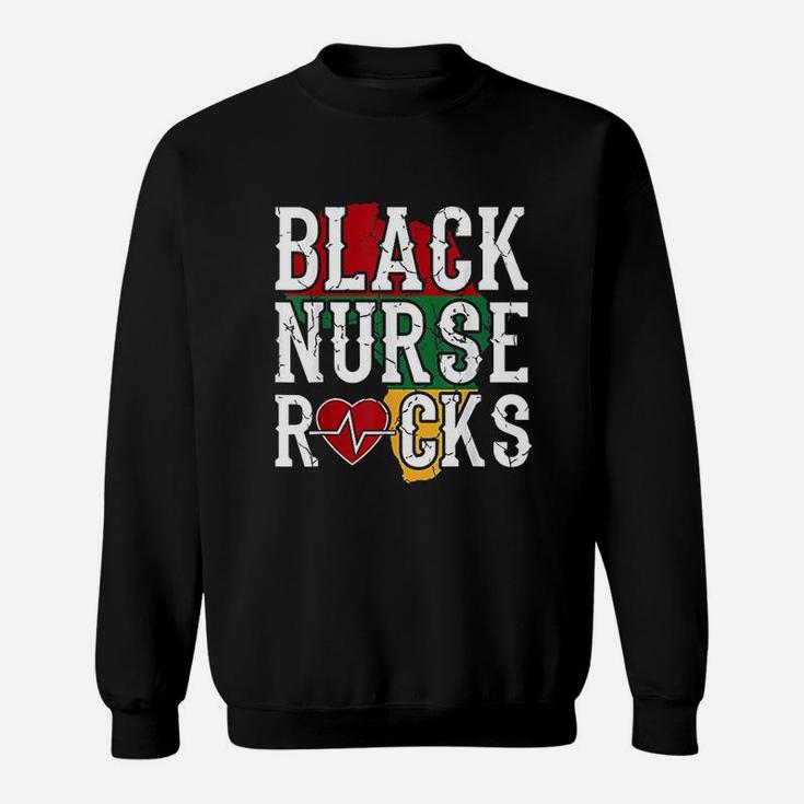Black Nurse Rocks Black African American Lives Matter Sweatshirt