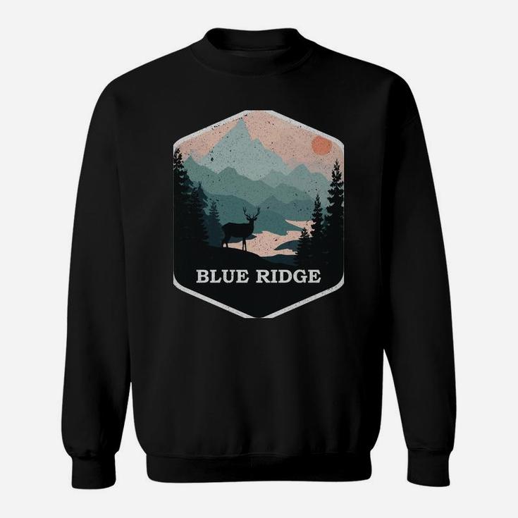 Blue Ridge Georgia Ga Vintage Mountains Hiking Souvenir Sweatshirt Sweatshirt