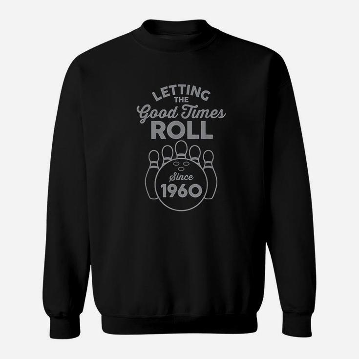 Bowling Gift For 61 Year Old 1960 61St Birthday Bowler Sweatshirt