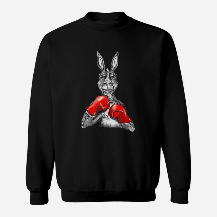 Boxing Kangaroo Sweatshirt - Thegiftio