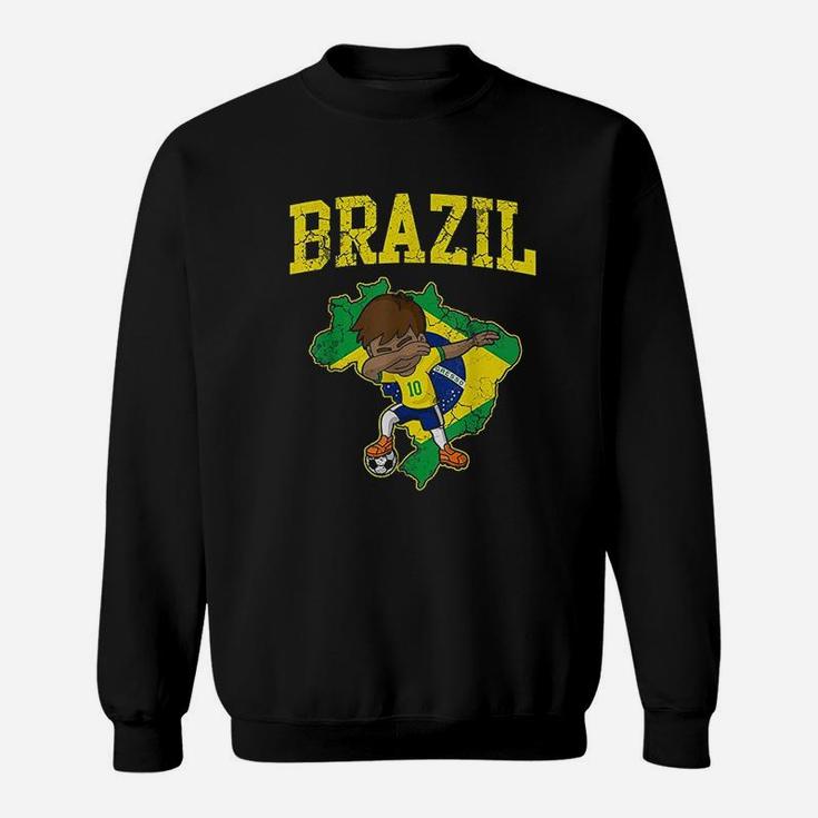 Brazil Soccer Boy Sweatshirt