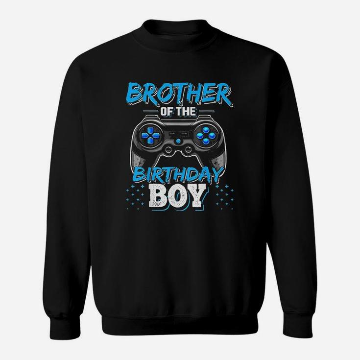 Brother Of The Birthday Boy Matching Video Game Birthday Sweatshirt