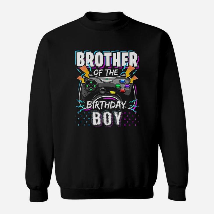 Brother Of The Birthday Boy Matching Video Game Sweatshirt