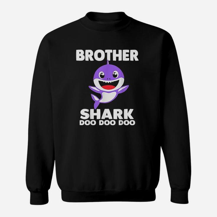 Brother Shark Doo Doo Mommy Daddy Sister Baby Sweatshirt