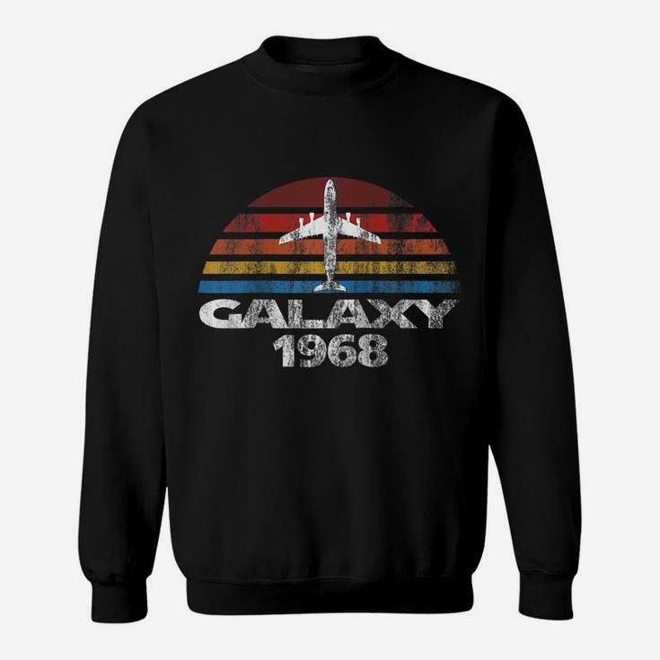 C-5 Galaxy Multi Color Vintage Sunset Airlift Raglan Baseball Tee Sweatshirt