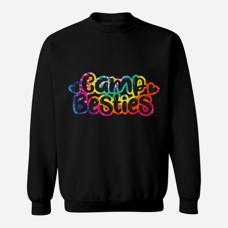 Camp Besties Shirt Cute Tie Dye Best Friend Summer Girl Gift Sweatshirt