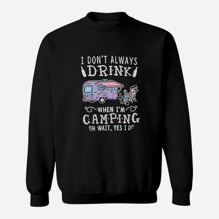 Camping Graphic Summer Sweatshirt