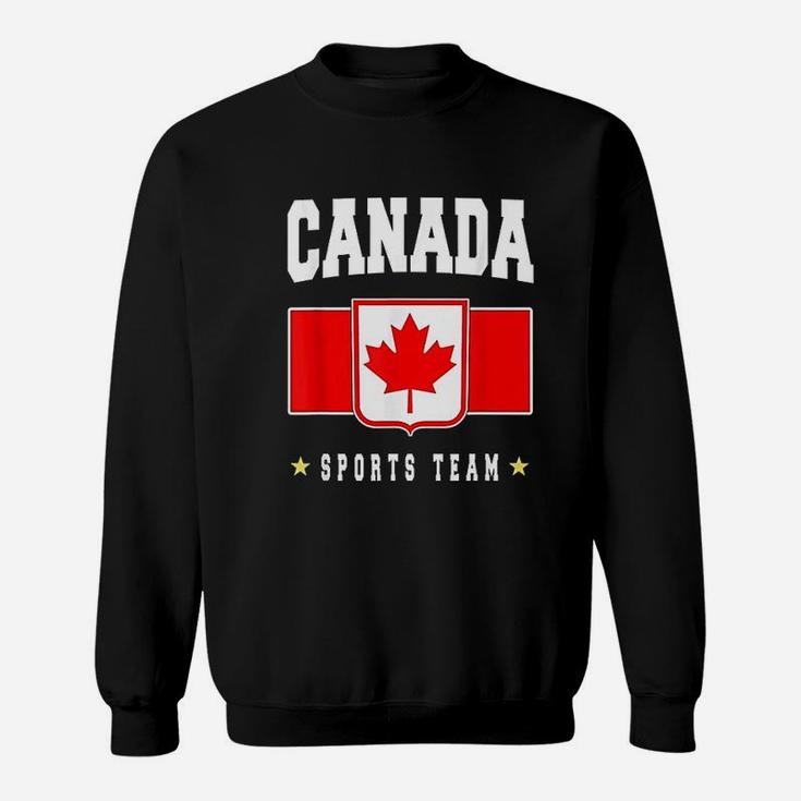 Canada Canadian Flag Sports Team Sweatshirt