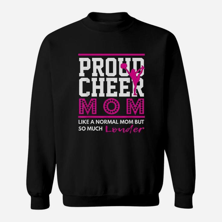 Cheerleading Proud Cheer Mom Sweatshirt