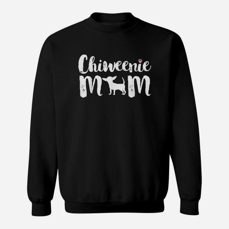 Chiweenie Mom Chiweenie Owners Love Mothers Day Sweatshirt