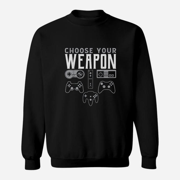 Choose Your Gaming Sweatshirt