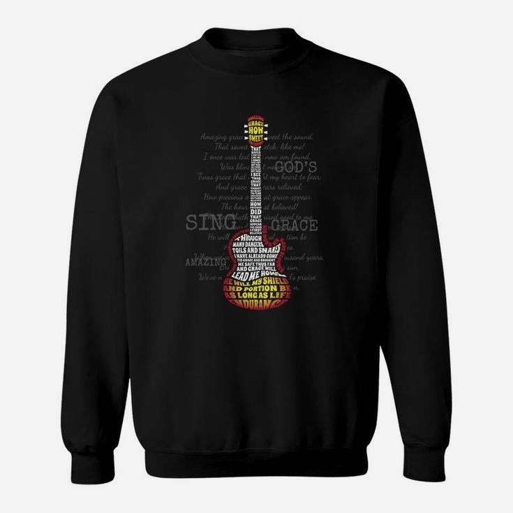 Christian Band Amazing Guitar Grace Sweatshirt