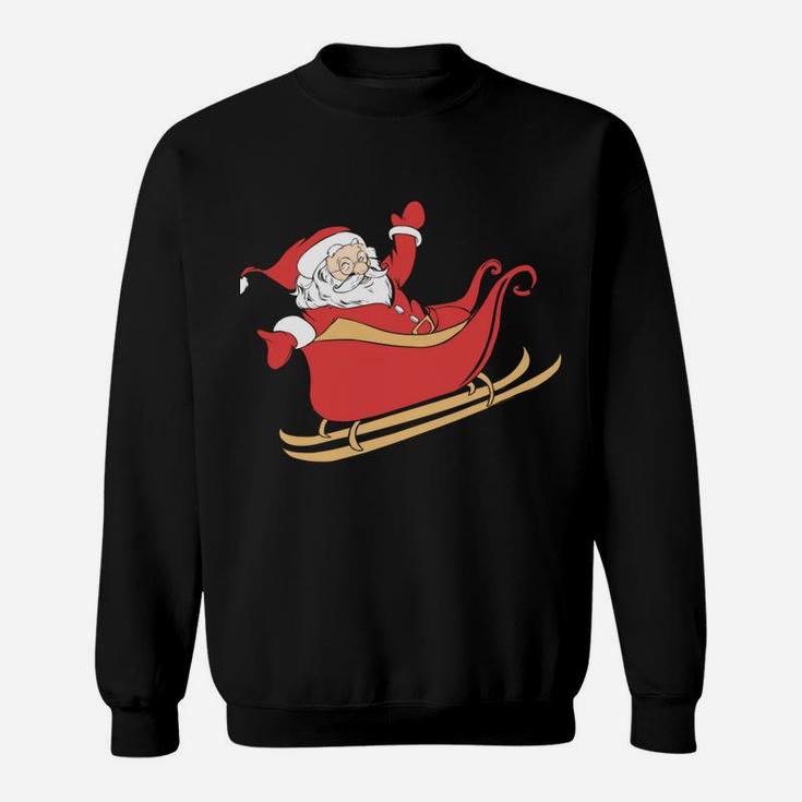 Christmas Santa Nothing For You Design Sweatshirt Sweatshirt
