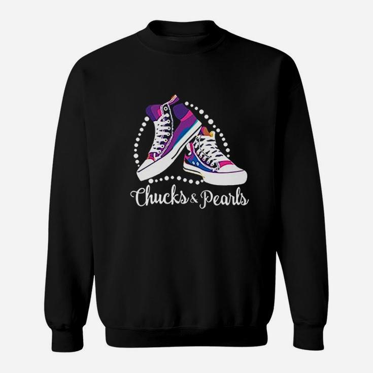 Chucks And Pearls Sweatshirt