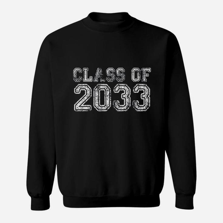 Class Of 2033 Grow With Me Graduation Year Sweatshirt
