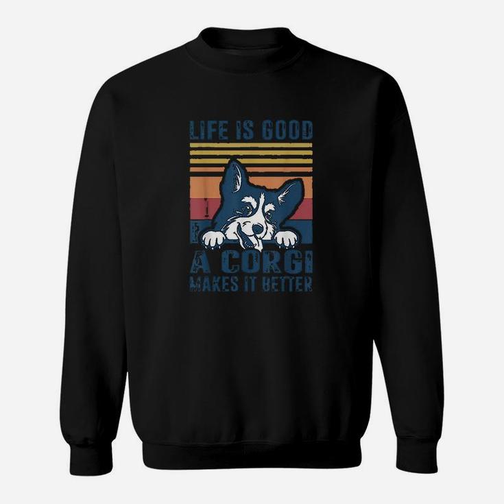 Corgi Dog Gifts For Corgi Lovers Men Women Corgi Sweatshirt