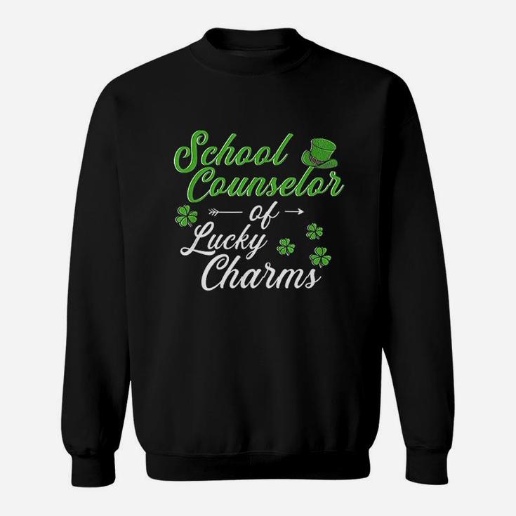 Counselor Of Lucky Charms St Patrick's Day School Counselor Sweatshirt